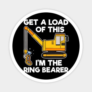 Get A Load Of This I'm The Ring Bearer Wedding Gift Idea Magnet